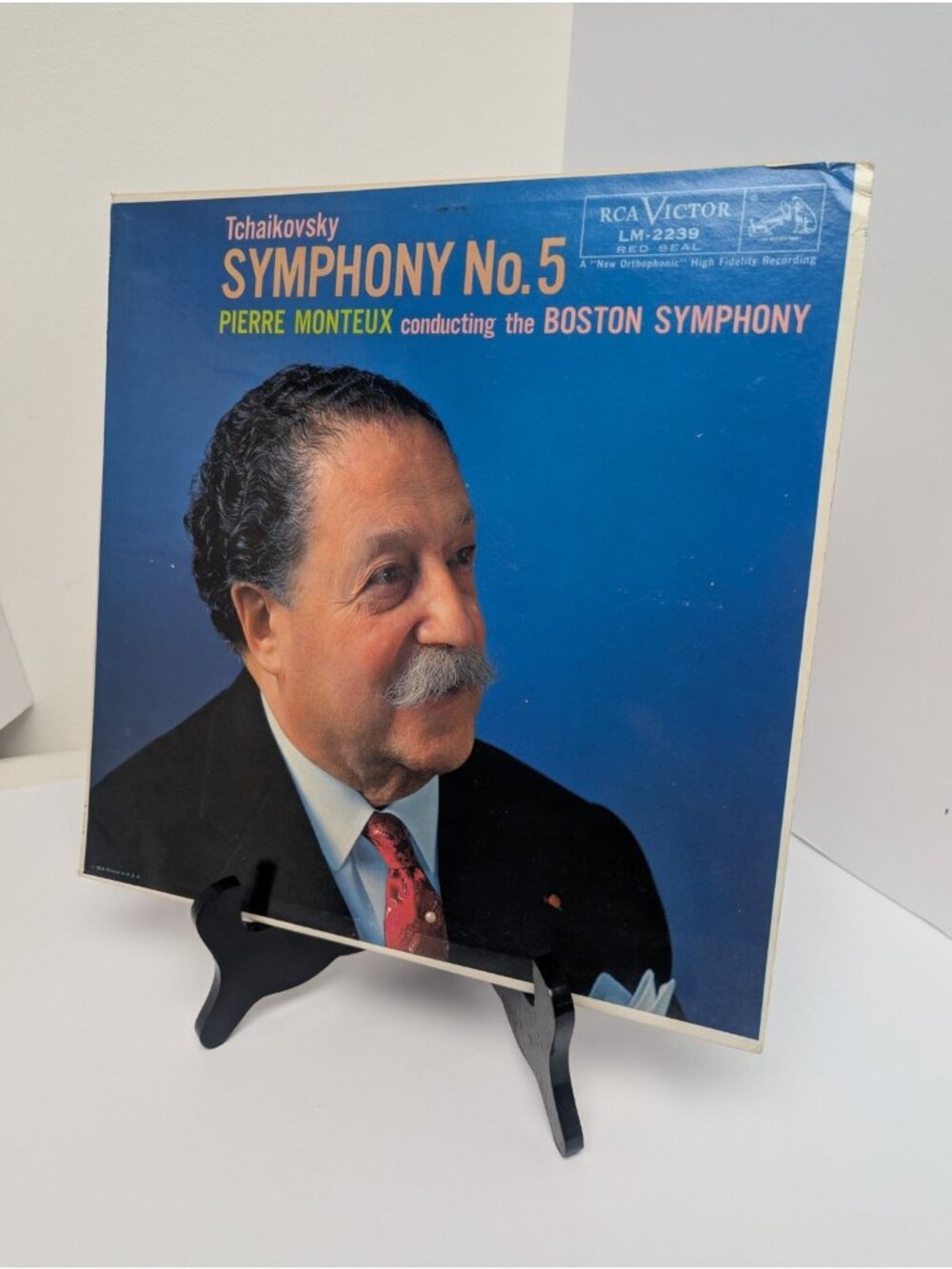 Tchaikovsky Symphony No. 5 Pierre Monteux Vintage Vinyl Record LP LM-2239